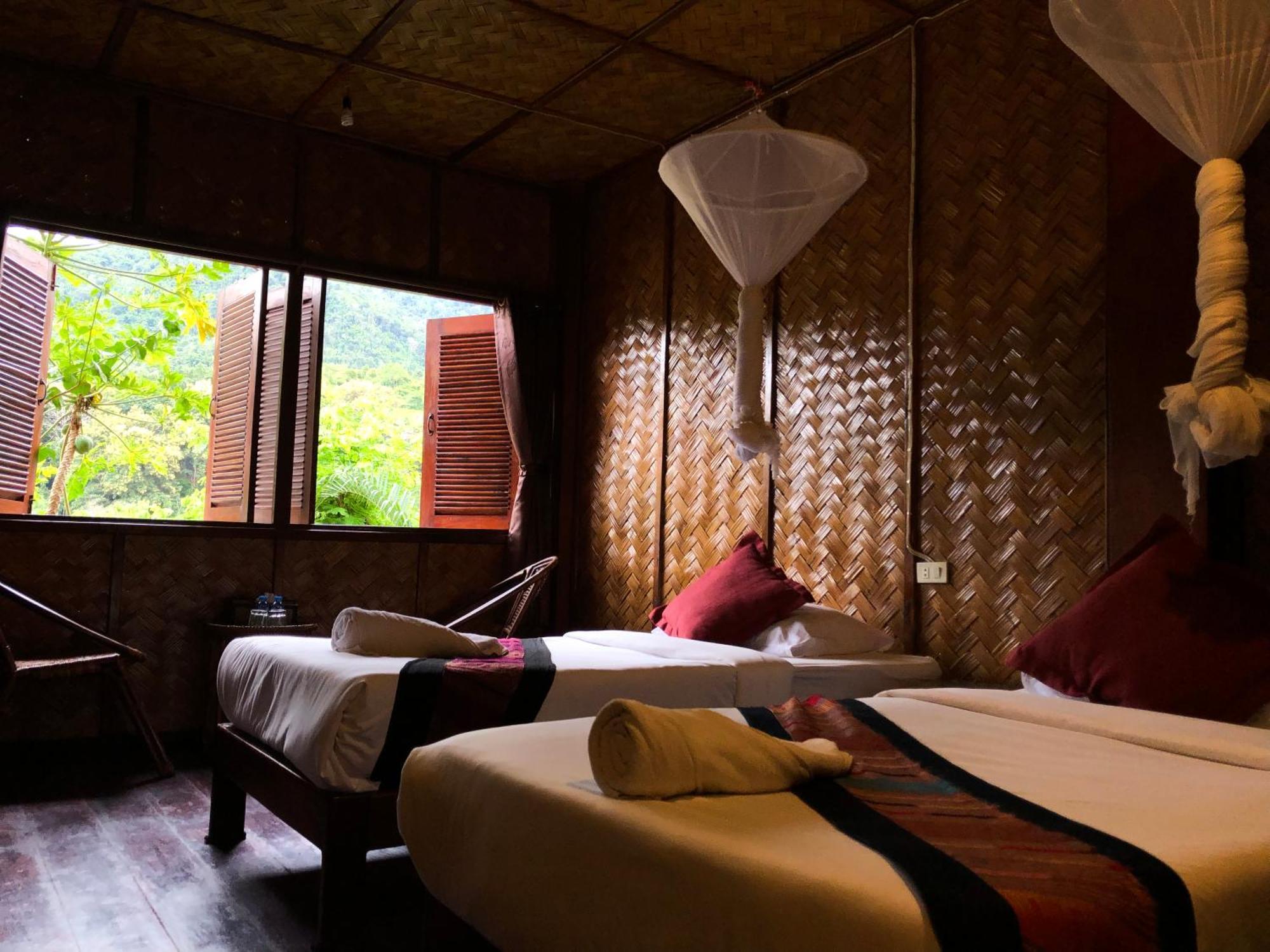 Mekong Riverside Lodge Pakbeng Bagian luar foto