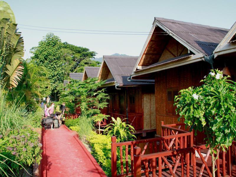 Mekong Riverside Lodge Pakbeng Bagian luar foto